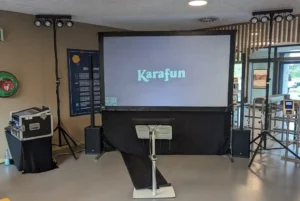 karaoke mit jukebox funktion bei einem betriebsfest in lemförde bei diepholz